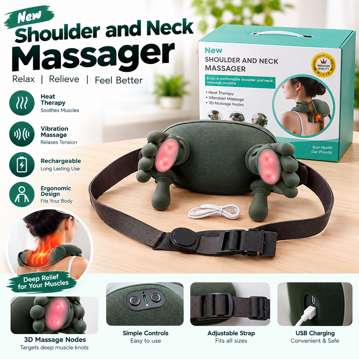 New Generation Finger Massager