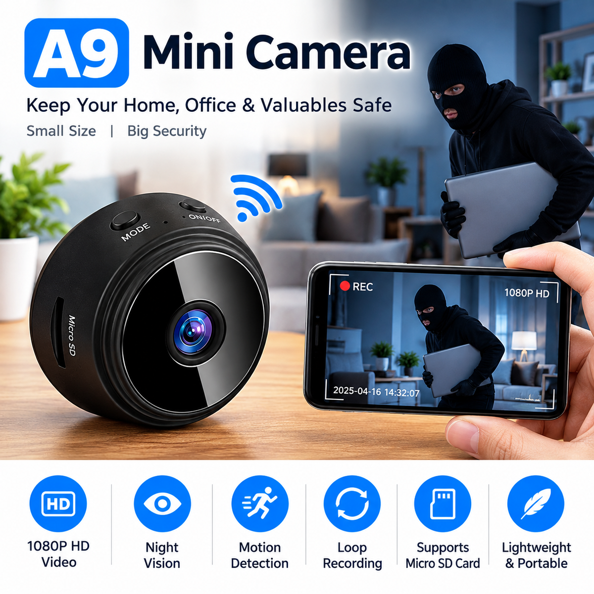 A9 Mini Camera