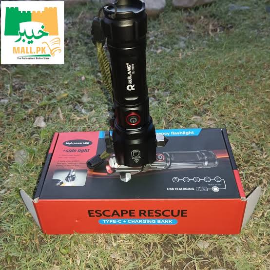 Rechargeable LED 5 In 1 FlashLight Torch